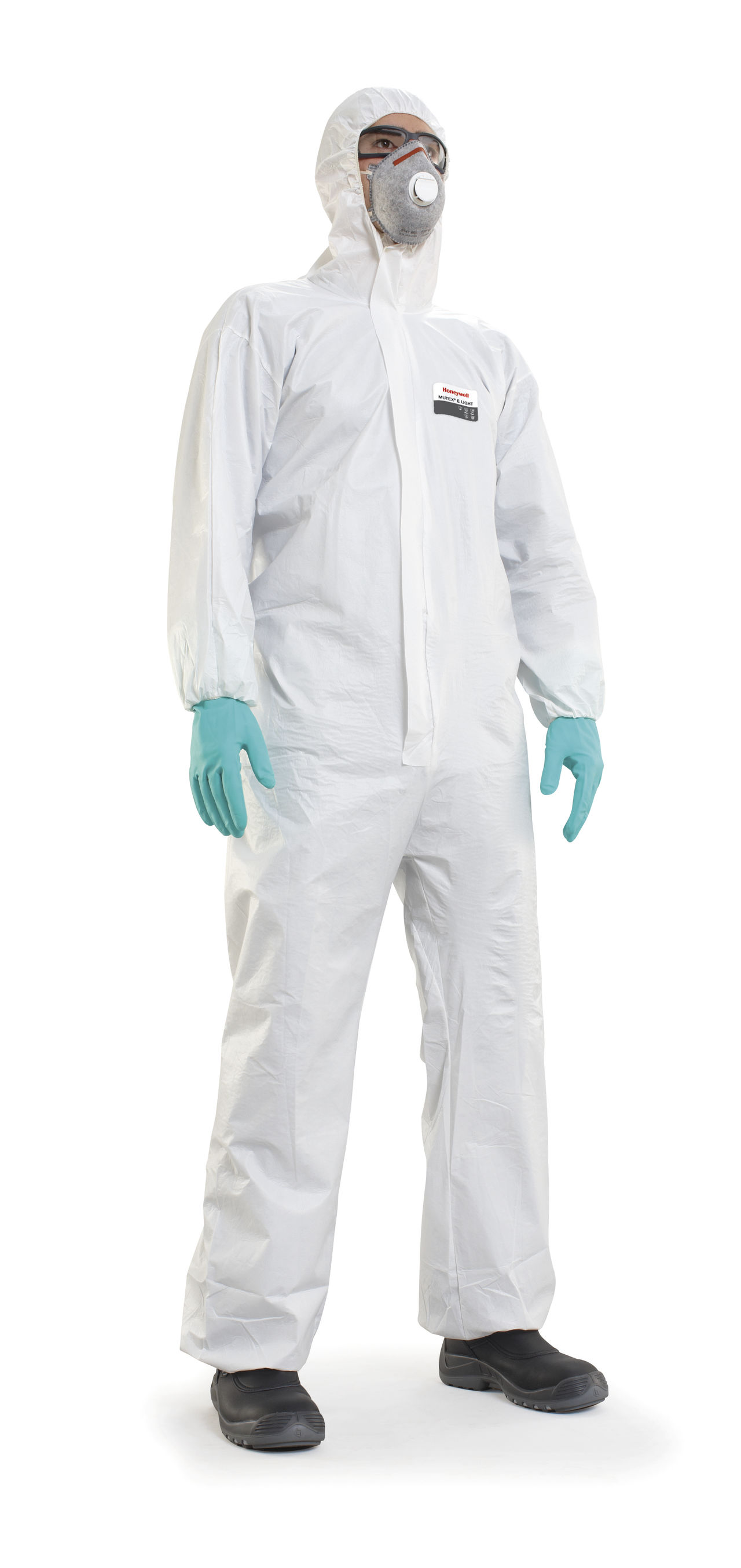★ポイント10倍★ 4/14~4/17 お買い物マラソン(要エントリー) ハネウェル Honeywell 防護服 ミューテックス・E・ライト XXLサイズ 50着入 4500101-XXL
