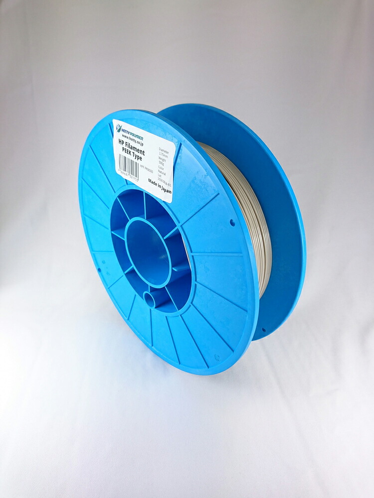 ★尖んがり10倍★ 百貨店SAIL(6/4~6/11) ※要エントリー HP細糸(PEEK手合い)(DAICEL－EVONIK) 500g 細糸径:1.75φ±0.09 木管大きさ:200φX55