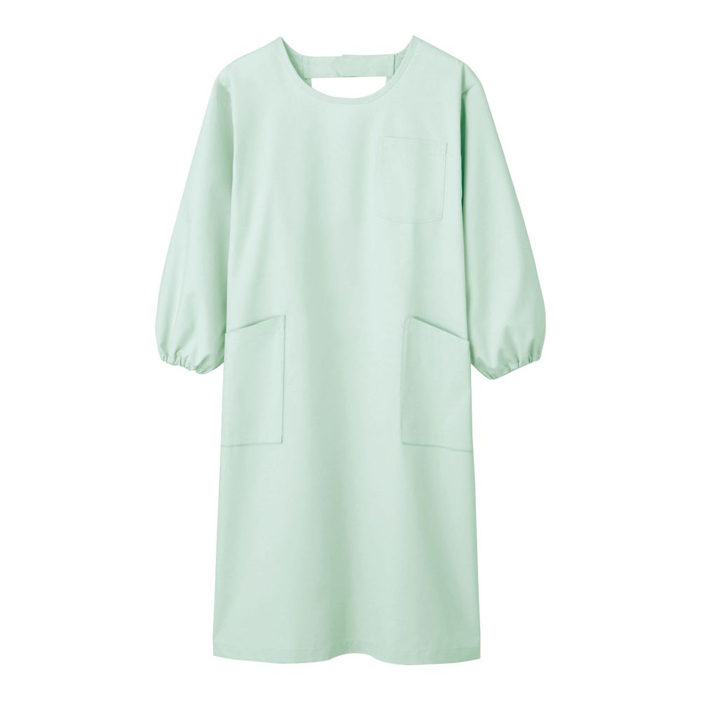 ★ポイント10倍★ 4/14~4/17 お買い物マラソン(要エントリー) 松吉医科器械 予防衣（男女兼用・長袖）L 74-407（ミント） 24-8145-0303 松吉医療総合カタログ｜マツヨシ　販売セット入数：1