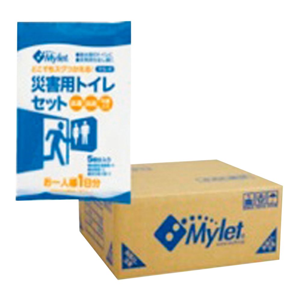 ★ポイント10倍★ 4/4~4/10 お買い物マラソン(要エントリー) 松吉医科器械 災害用トイレセットマイレット（小分け P-300（500502）5カイX60コ 24-8355-00 松吉医療総合カタログ｜マツヨシ　販売セット入数：1