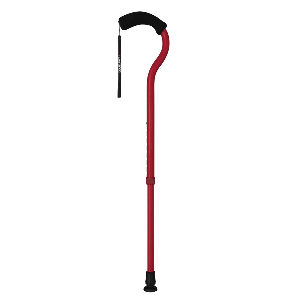 ★ポイント10倍★ 4/4~4/10 お買い物マラソン(要エントリー) 松吉医科器械 ステッキ フラミンゴN(伸縮) WB3884(ディーポレッド) 販売セット入数:1