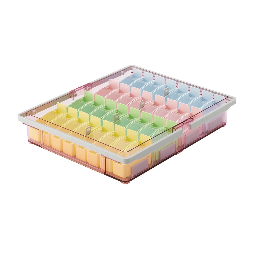 ★ポイント10倍★ 4/4~4/10 お買い物マラソン(要エントリー) 松吉医科器械 投薬箱（32人用）駒・小タイプ ホンタイ：ピンク 1組 山崎産業 23-6690-00　販売セット入数：1 7,762円