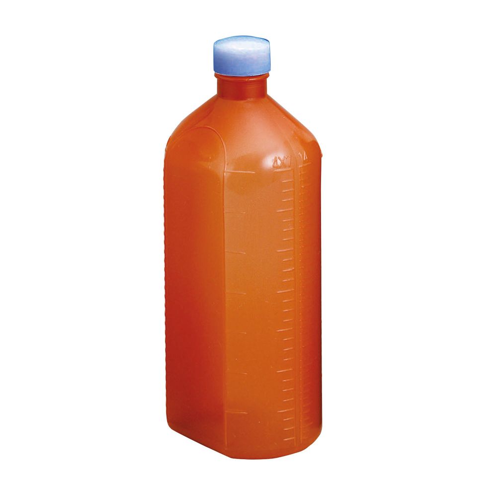 ★ポイント10倍★ 4/4~4/10 お買い物マラソン(要エントリー) 松吉医科器械 投薬瓶PPB茶（滅菌済） キャップ：青 500CC（2ホンX25フクロイリ） 1梱 エムアイケミカル 08-2865-0602　販売セット入数：1 与薬 調剤 薬局 与薬投薬瓶 医薬品容器