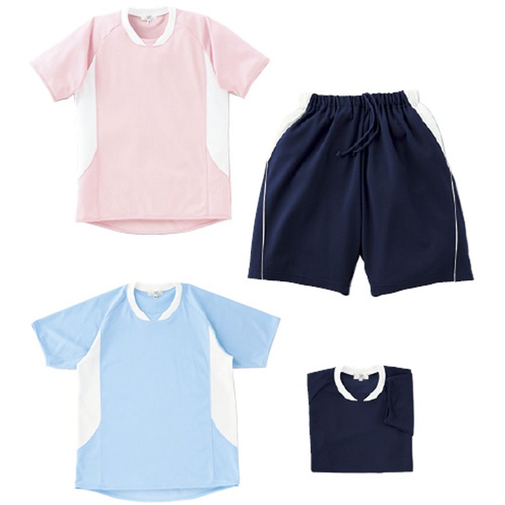 ★ポイント10倍★ 4/4~4/10 お買い物マラソン(要エントリー) 松吉医科器械 キラク 入浴介助用シャツ（男女兼用）サックス（＃70） CR108（3L） 1枚 トンボ 24-4020-0502　販売セット入数：1