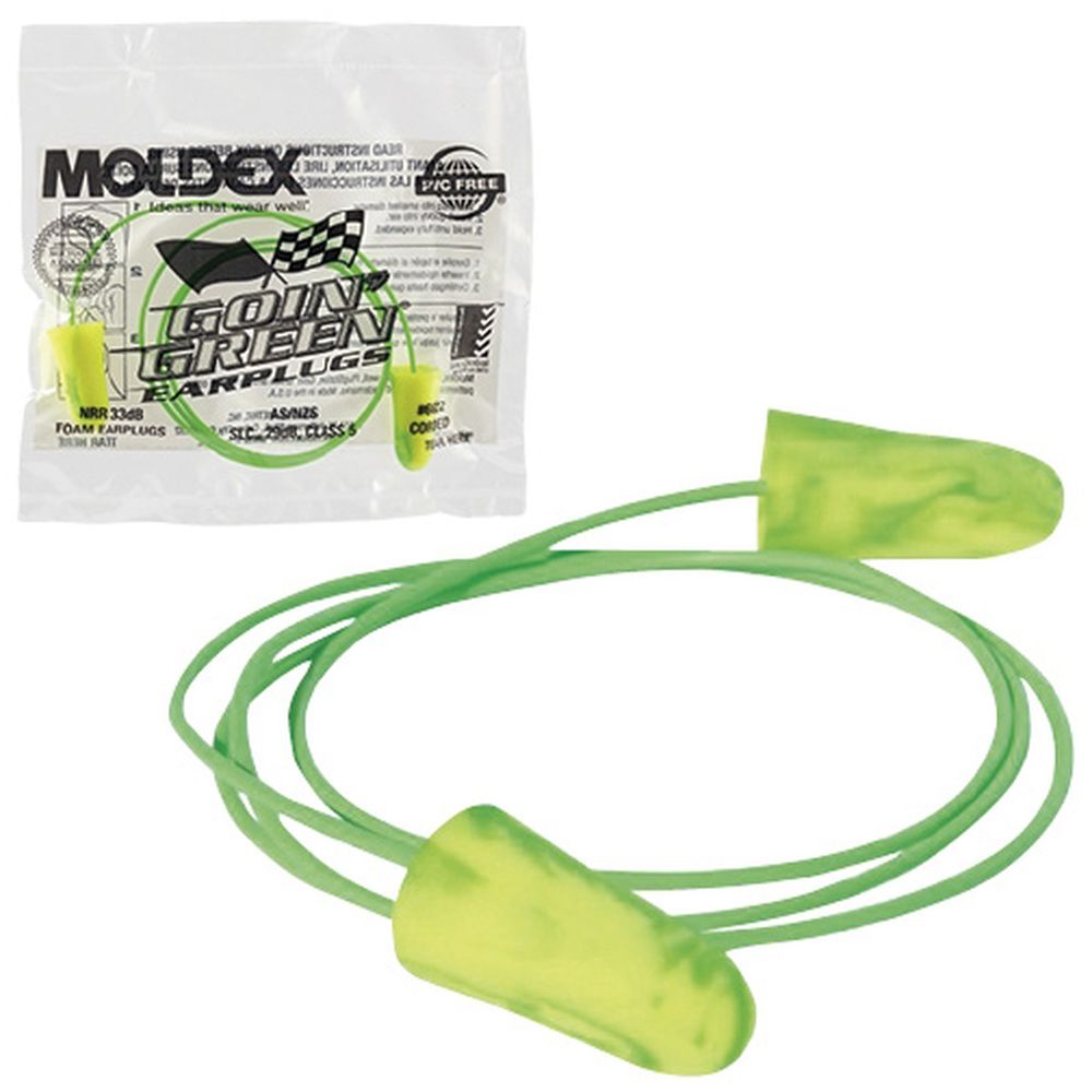 ★ポイント10倍★ 4/14~4/17 お買い物マラソン(要エントリー) 松吉医科器械 MOLDEX耳栓 ゴーイングリーン 6622（ヒモツキ）100ペアイリ 1箱 ビー・エム・シー 23-3881-00　販売セット入数：1 介護日常生活支援用品日常生活支援 自助具