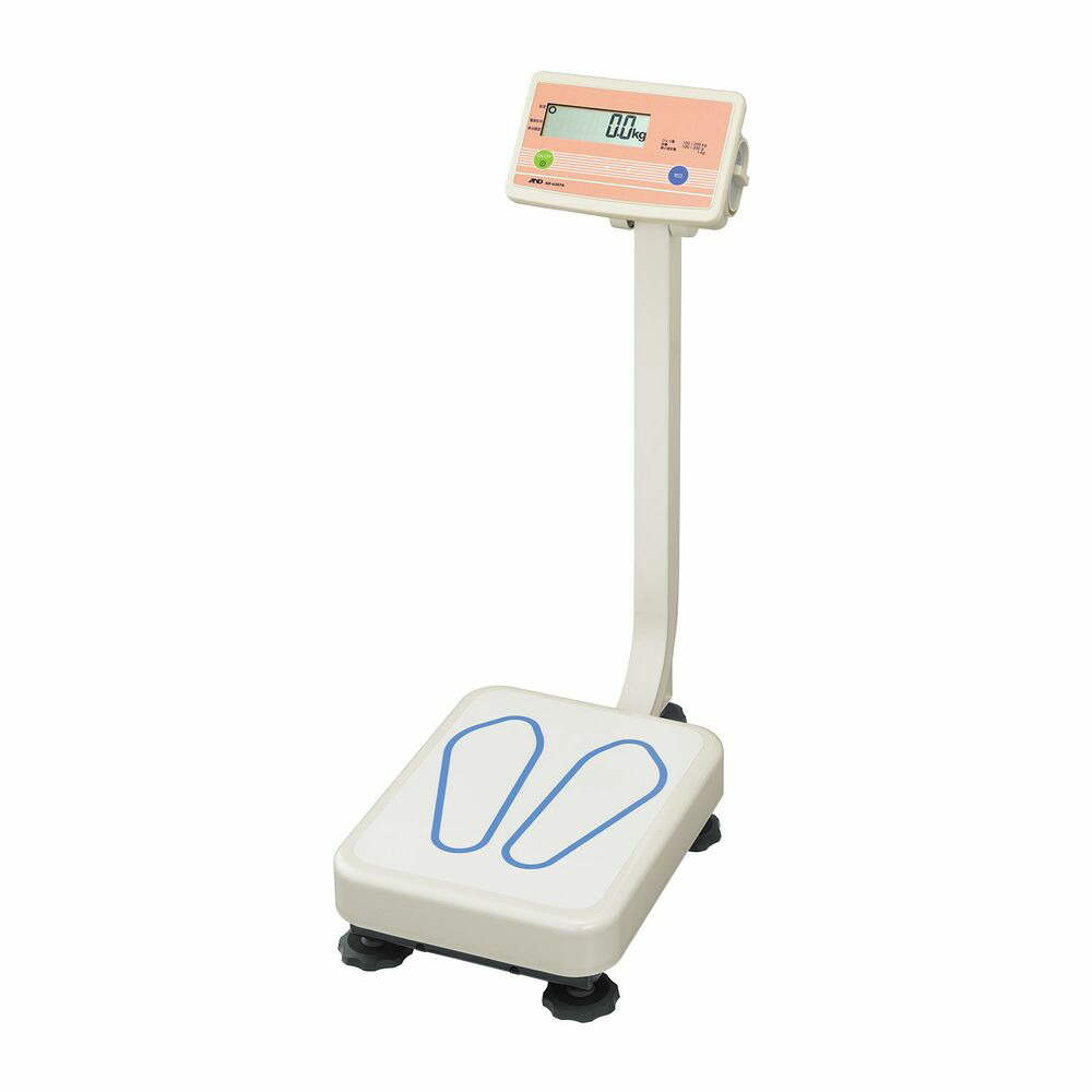 ★ポイント10倍★ 4/4~4/10 お買い物マラソン(要エントリー) 松吉医科器械 デジタル体重計（検定品） AD-6207A（ポールツキ） 1台 エー・アンド・デイ 19-2130-00　販売セット入数：1 診察 診断 計測 検診 体重計