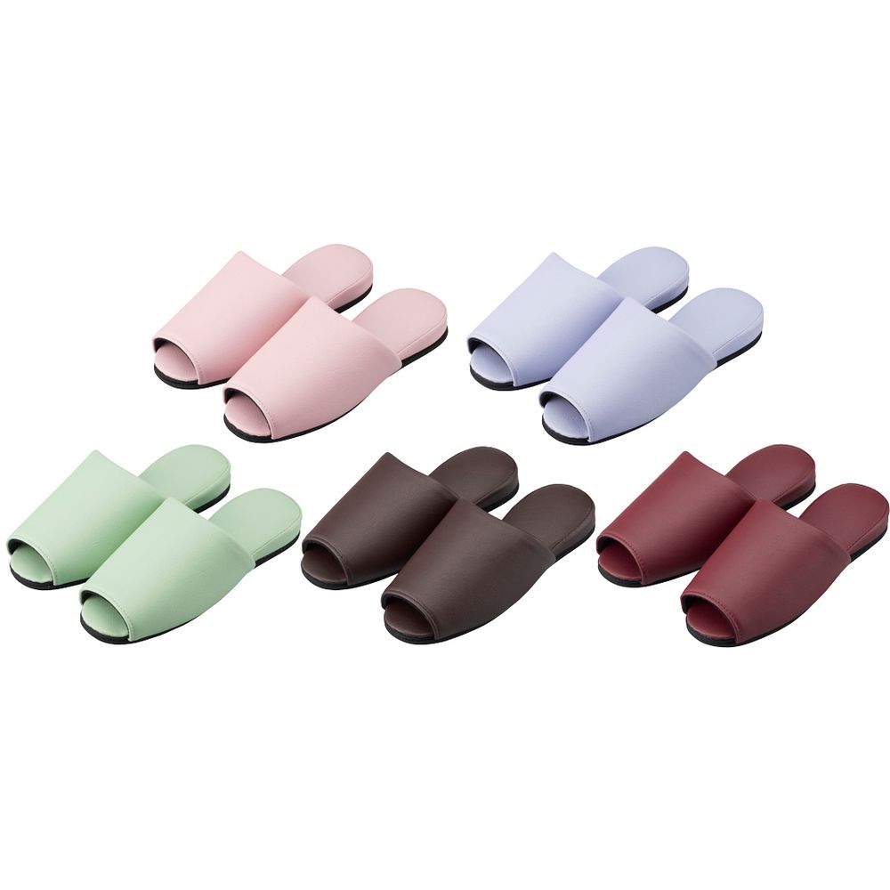 ★ポイント10倍★ 4/14~4/17 お買い物マラソン(要エントリー) 松吉医科器械 スリッパ（抗菌パステル）前開き ブルー HP-45（12ソクイリ） 1箱 松吉医科器械 24-6112-0002　販売セット入数：1