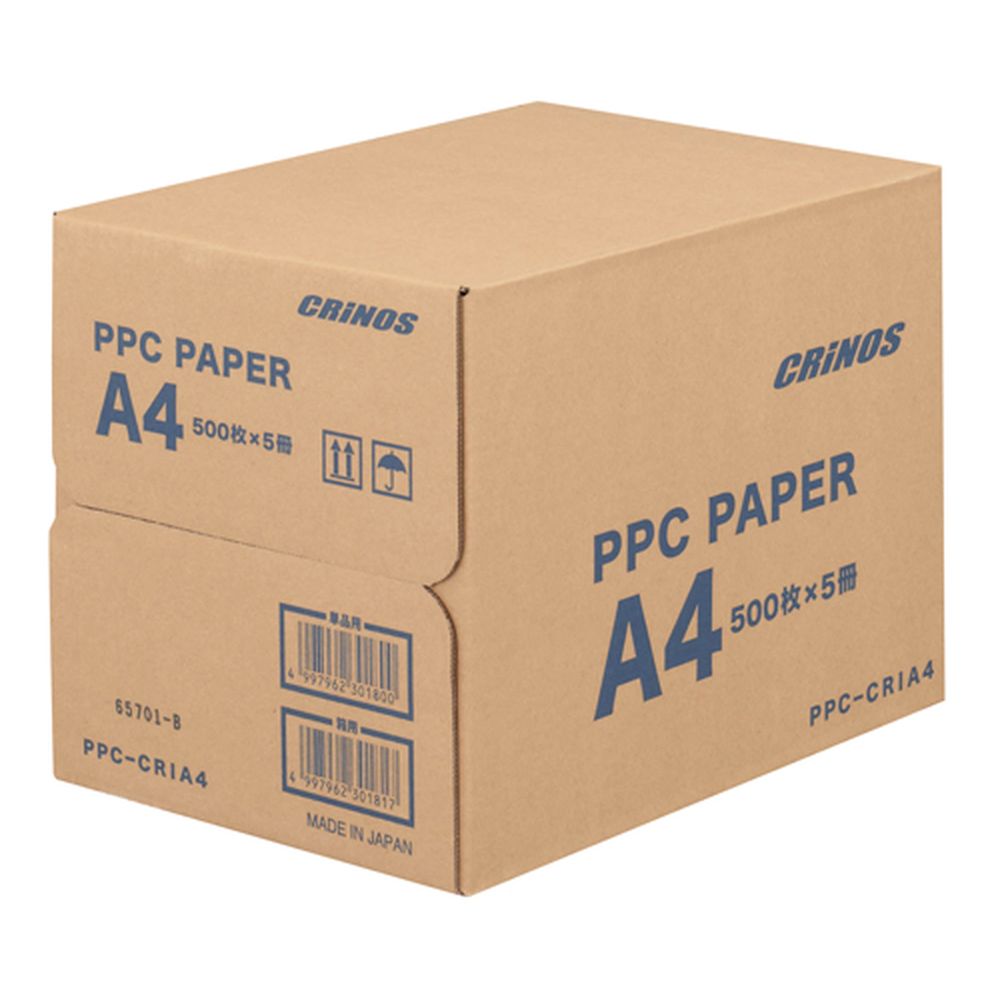★ポイント10倍★ 4/14~4/17 お買い物マラソン(要エントリー) 松吉医科器械 PPCペーパー（A4W） PPC-CRI（500マイX10サツ） 1箱 東京エコール 24-7999-04　販売セット入数：1