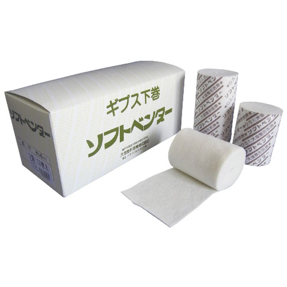★ポイント10倍★ 4/4~4/10 お買い物マラソン(要エントリー) 松吉医科器械 ソフトベンダー（2裂） 15CMX4M（8カンイリ） 1箱 大塩整形医療 23-7042-00　販売セット入数：1