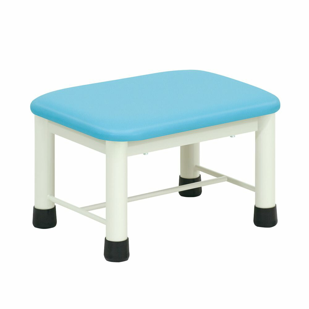 ★ポイント10倍★ 4/4~4/10 お買い物マラソン(要エントリー) 松吉医科器械 足踏み台（ミニステップ） ビニルレザースカイブルー TB-276（40X30X25CM） 1台 高田ベッド製作所 23-2769-0212　販売セット入数：1 専門科目フットケア ネイルケア フットケア美粧用品