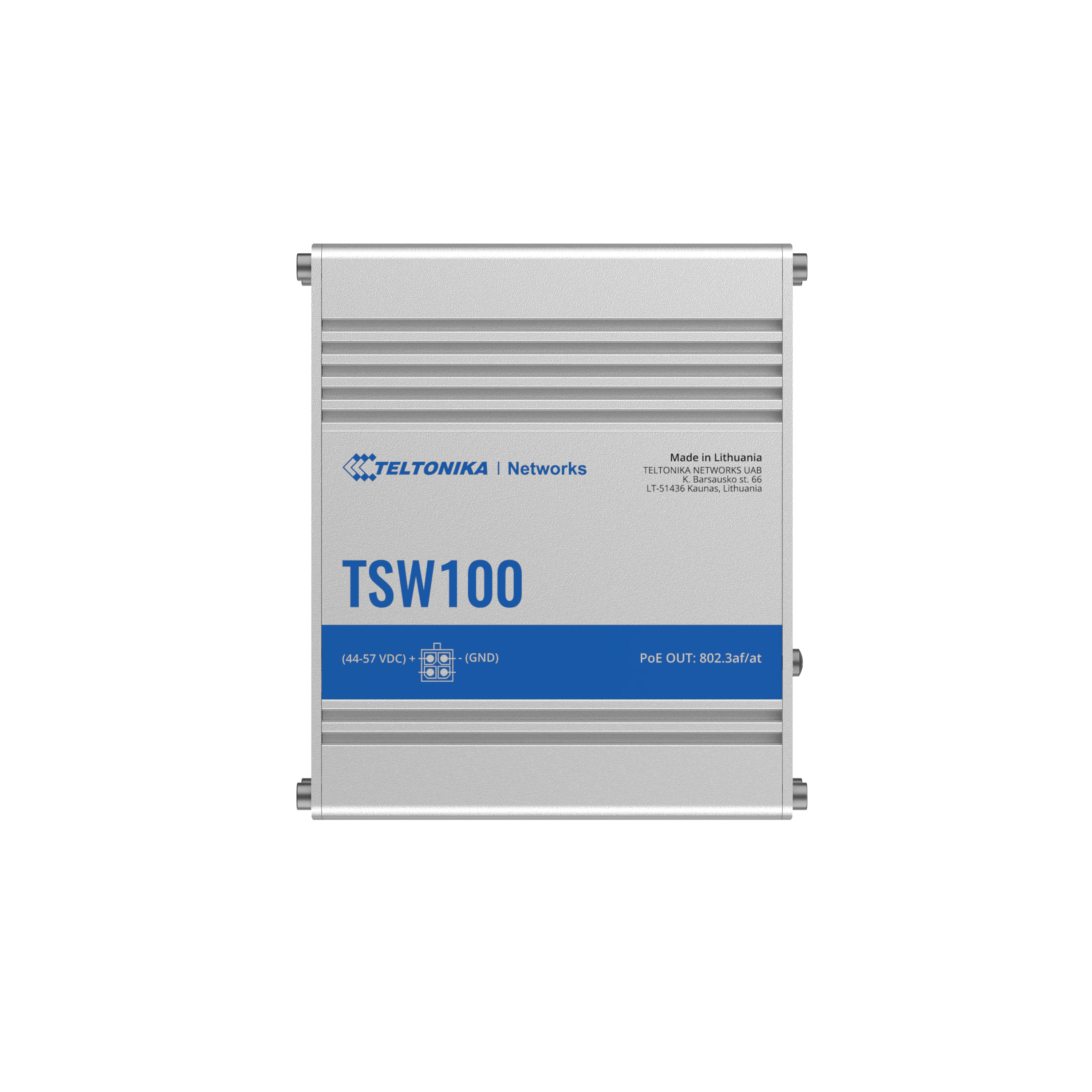 ★ポイント10倍★ 4/14~4/17 お買い物マラソン(要エントリー) テルトニカ・ネットワークス TSW100 産業向けイーサネットスイッチ
