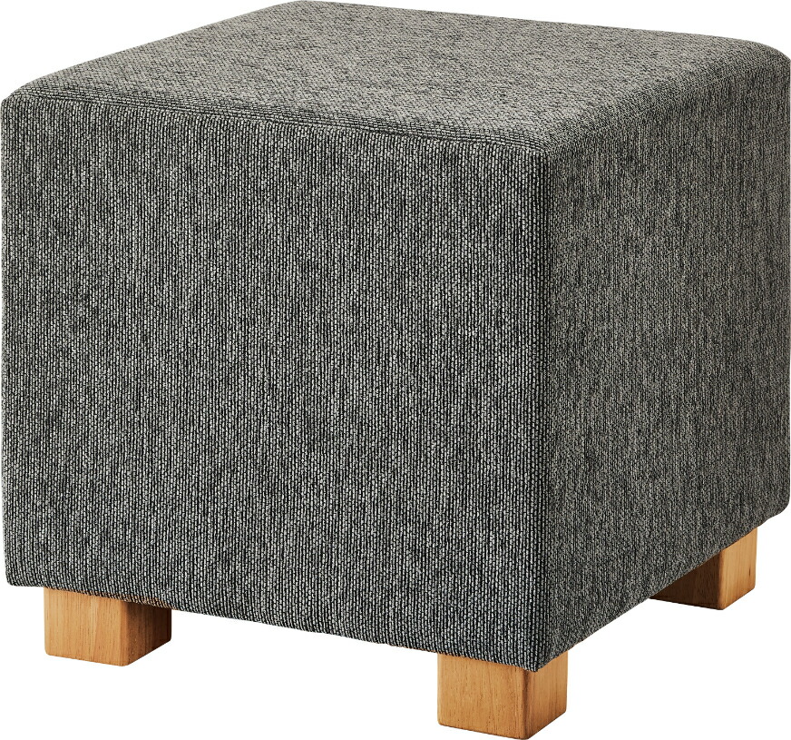 ★ポイント10倍★5/1はワンダフルデー！オーツー S-S4 張地 / 布・デクレアII T-9277 ナチュラル Squarestool-S-S4-N 家具 インテリア