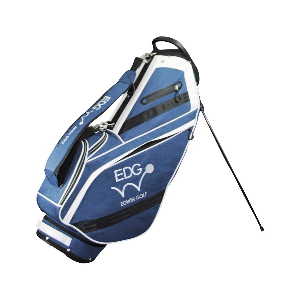 ★ポイント10倍★ 4/4~4/10 お買い物マラソン(要エントリー) EDWIN GOLF スタンドバッグ NAVY 9.5型 EDCB-3479 4536214215740 スポーツ 運動 ゴルフ クラブ ボール グローブ キャップ バッグ 16,613円