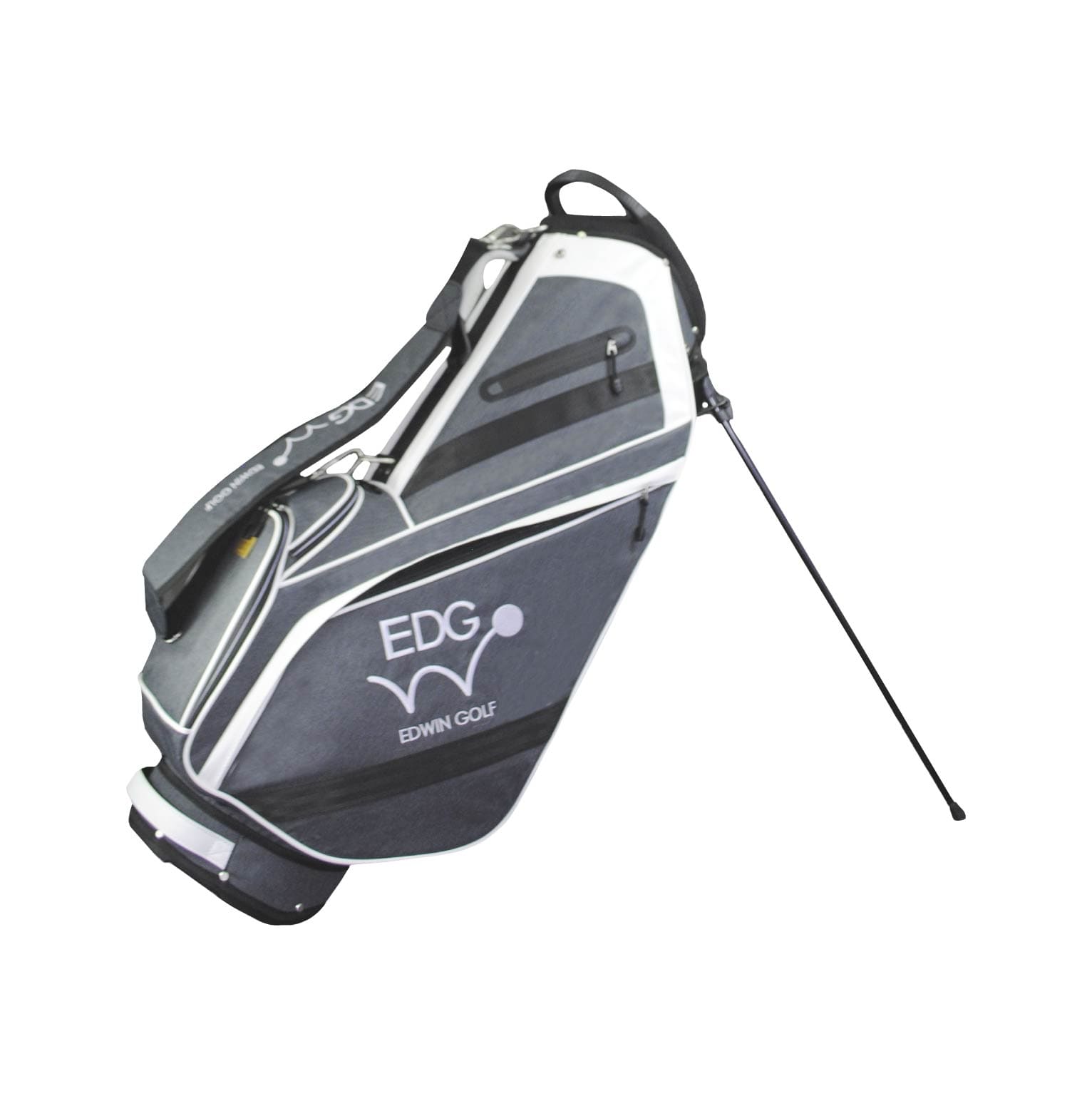 ★ポイント10倍★ 4/4~4/10 お買い物マラソン(要エントリー) EDWIN GOLF スタンドバッグ D.GRAY 9.5型 EDCB-3479 4536214215757 スポーツ 運動 ゴルフ クラブ ボール グローブ キャップ バッグ
