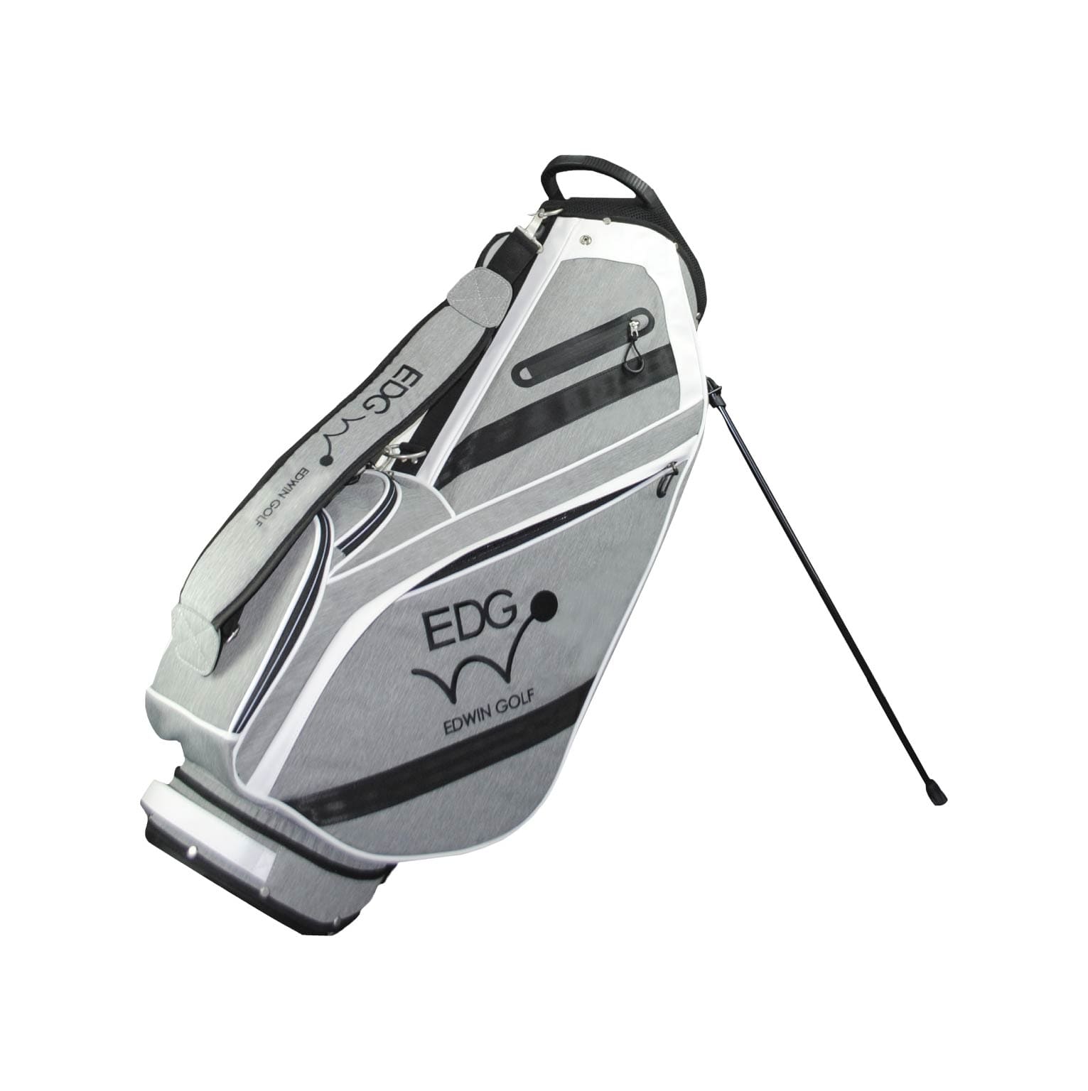 ★ポイント10倍★ 4/4~4/10 お買い物マラソン(要エントリー) EDWIN GOLF スタンドバッグ GRAY 9.5型 EDCB-3479 4536214215764 スポーツ 運動 ゴルフ クラブ ボール グローブ キャップ バッグ
