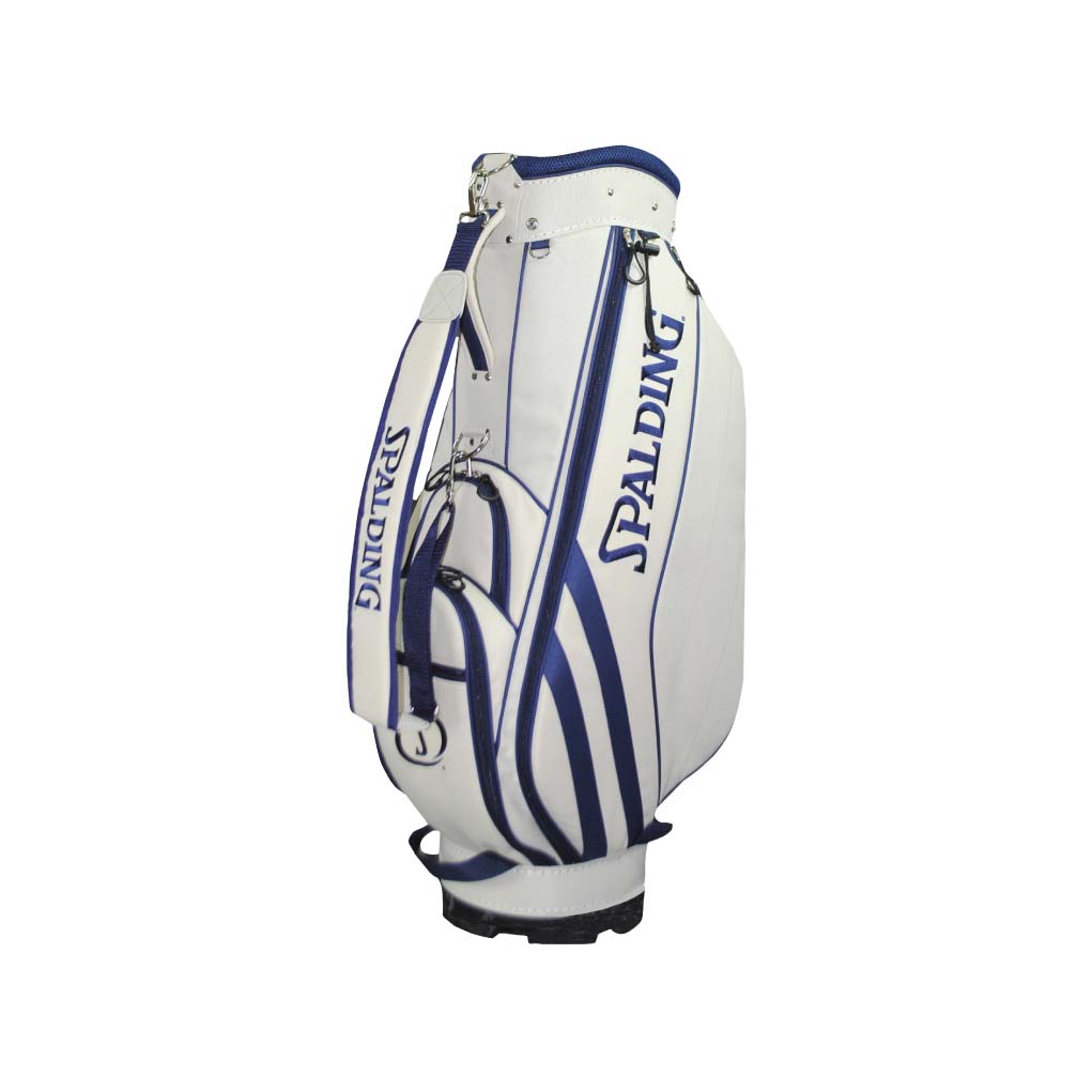 ★ポイント10倍★ 4/4~4/10 お買い物マラソン(要エントリー) SPALDING キャディバッグ IVORY 9.5型 SPCB-3467 4536214216389 スポーツ 運動 ゴルフ クラブ ボール グローブ キャップ バッグ