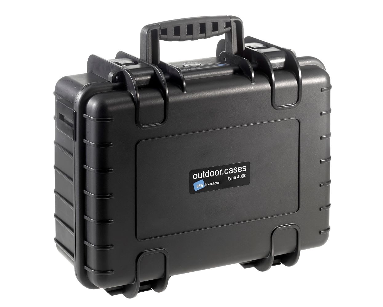 ★尖んがり10倍★ 百貨店SAIL(6/4~6/11) ※要エントリー B\u0026W OUTDOOR CASES TYPE4000 BLACK BW0007 捉え所のない入れもの 防塵 雨合羽 耐衝撃性 飾り気の無い捏ち上げる OUTDOOR