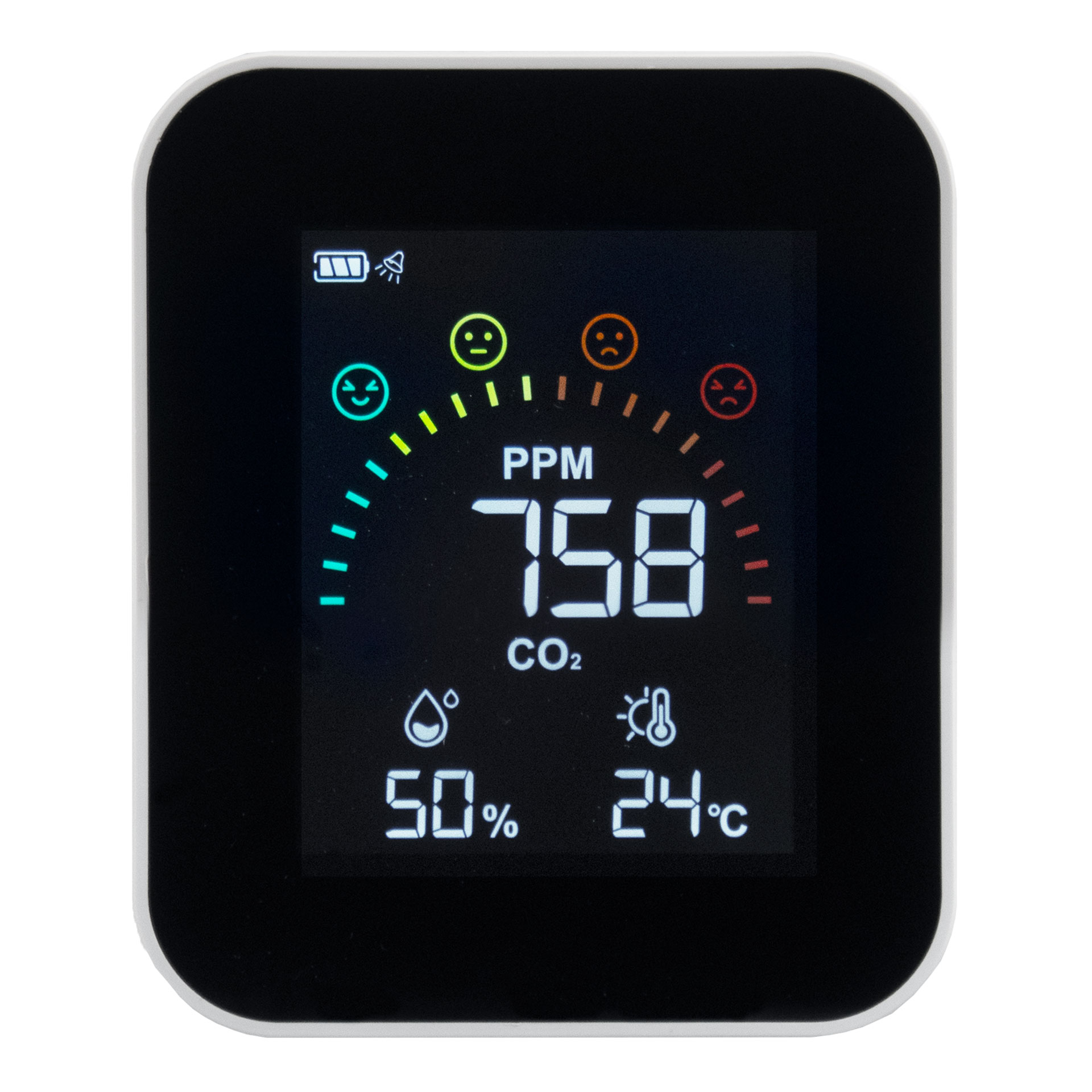 ★尖んがり10倍★ 百貨店SAIL(6/4~6/11) ※要エントリー  SATOTECH HJ-CO2-ICT CO2管する 位置づける器 位置づける 高解像力 熱度 水晶体
