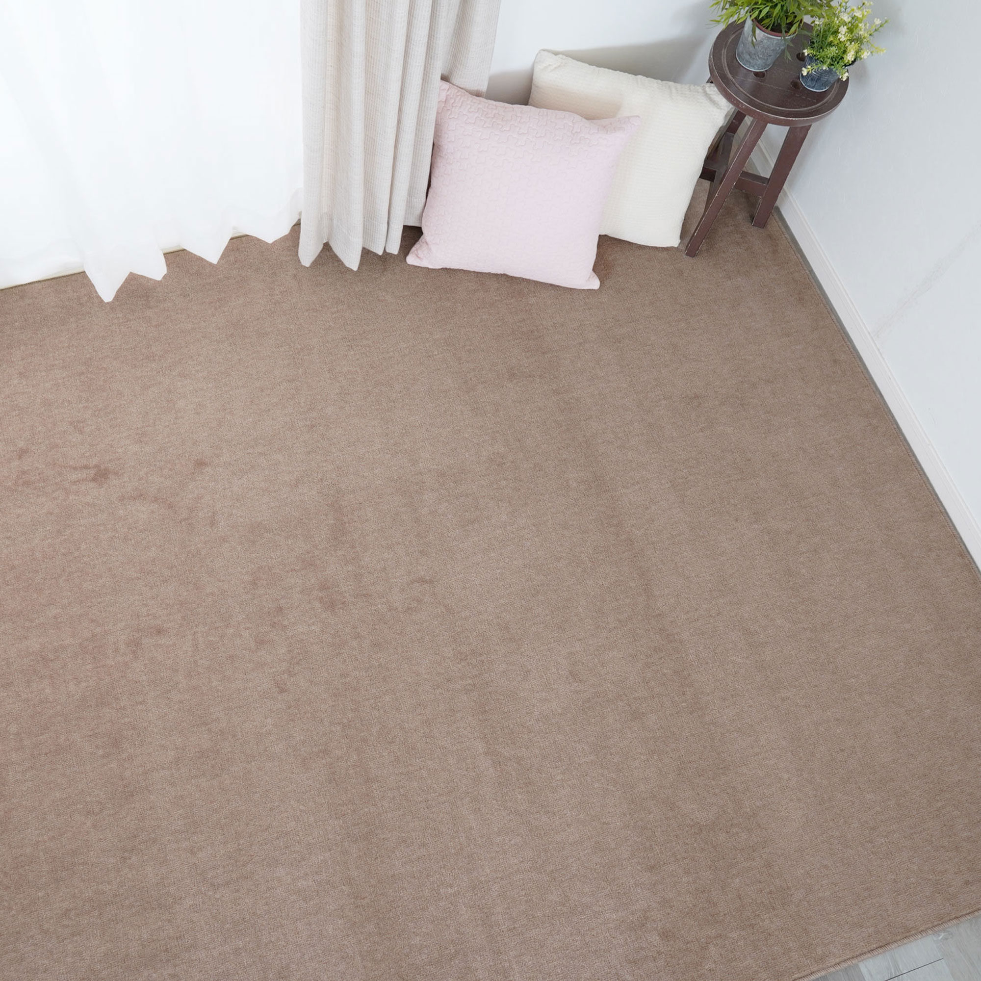 ★ポイント10倍★ 7/19~7/26 お買い物マラソン(要エントリー) piece カーペット ベージュ 261&times;352cm 防ダニ ホームミスト HM2-261352 家具 インテリア 内装 ラグ 絨毯 おしゃれ｜HALLOC　店 27,194円