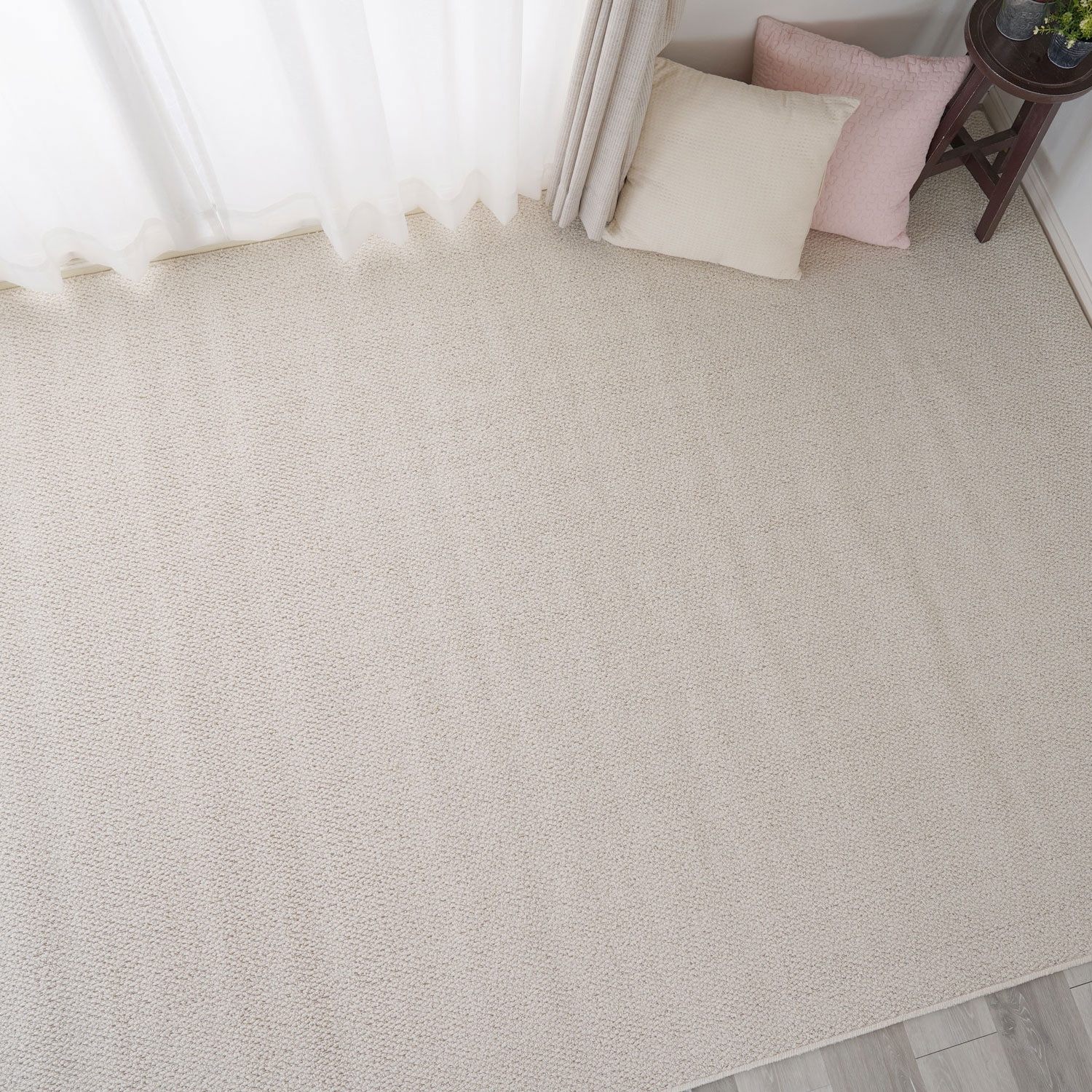 ★ポイント10倍★ 4/4~4/10 お買い物マラソン(要エントリー) piece カーペット アイボリー 261×352cm 防ダニ ポルコ PL1-261352 家具 インテリア 内装 ラグ 絨毯 おしゃれ