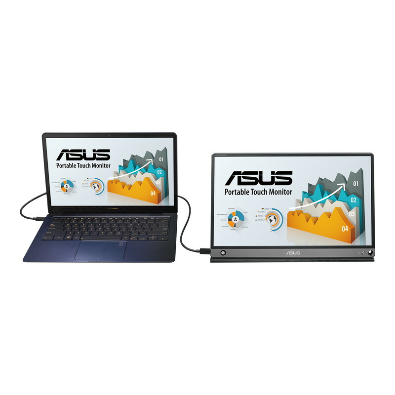 ポータブルモニター ASUS ZenScreen Touch MB16AMT | connectedfire.com