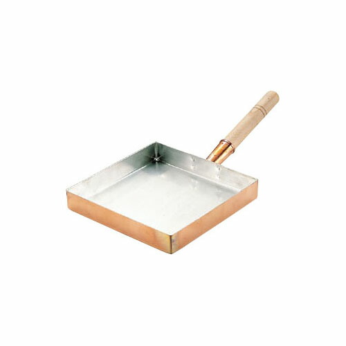 ★ポイント10倍★ 7/19~7/26 お買い物マラソン(要エントリー) マル新 純銅製玉子焼き器（卵焼き器） 関東型 24cm｜HALLOC　店