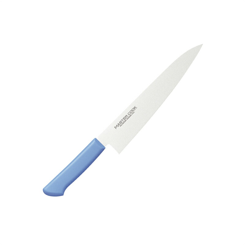 ★ポイント10倍★ 7/19~7/26 お買い物マラソン(要エントリー) マスターコック 抗菌カラー牛刀30cm MCGK300 ブルー|HALLOC 店