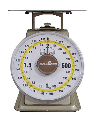 ★ポイント10倍★ 7/19~7/26 お買い物マラソン(要エントリー) ＷＢ並型上皿自動秤　2kg　(検定品)｜HALLOC　店