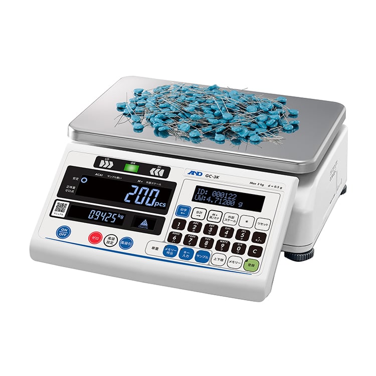 ★ポイント10倍★ 4/4~4/10 お買い物マラソン(要エントリー) A&D 個数秤 GC-30K 計測器