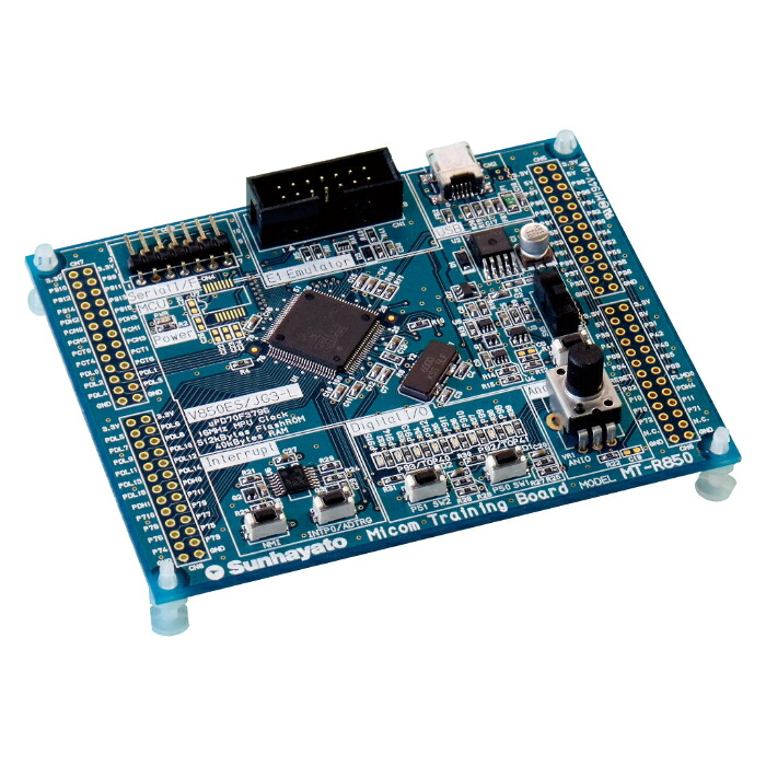 ★ポイント10倍★ 4/4~4/10 お買い物マラソン(要エントリー) サンハヤト マイコントレーニングボード（V850ES／JG3-L搭載） MT-R850