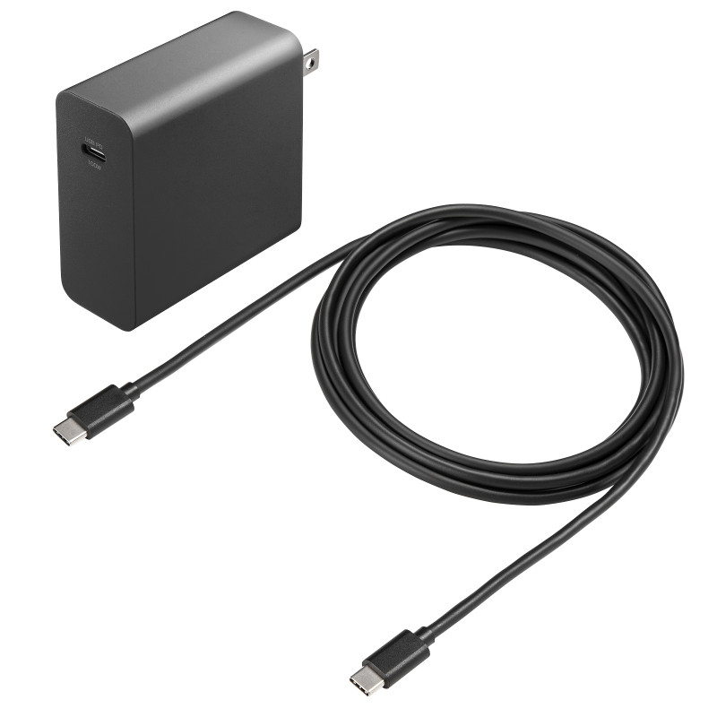 ★ポイント10倍★ 4/4~4/10 お買い物マラソン(要エントリー) サンワサプライ AC充電器 USB PD対応　(PD100W･TypeCｹｰﾌﾞﾙ付き) 入数：1 7,498円