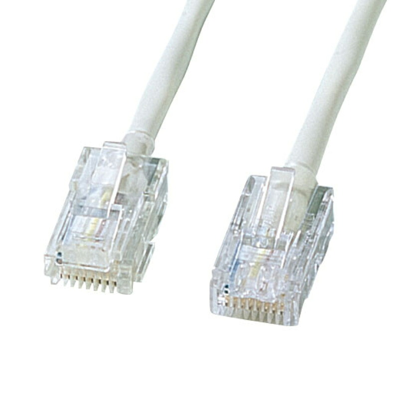 ★ポイント10倍★ 4/14~4/17 お買い物マラソン(要エントリー) サンワサプライ INS1500(ISDN)ｹｰﾌﾞﾙ 3m 入数：1