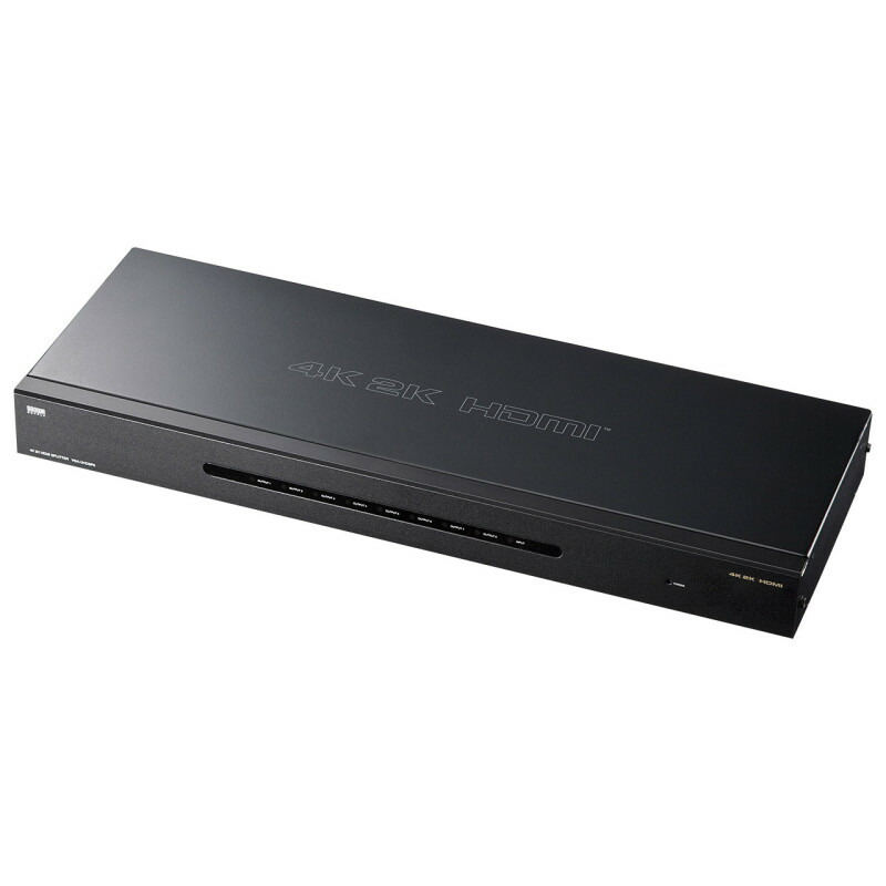 ★ポイント10倍★ 4/4~4/10 お買い物マラソン(要エントリー) サンワサプライ HDMI分配器 4K2K対応 8分配 入数:1