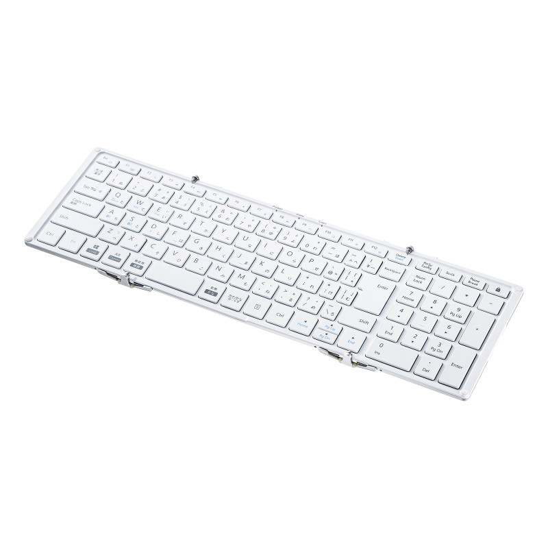 ★ポイント10倍★ 7/19~7/26 お買い物マラソン(要エントリー) サンワサプライ Bluetooth折りたたみﾌﾙｷｰﾎﾞｰﾄﾞ 入数：1｜HALLOC　店