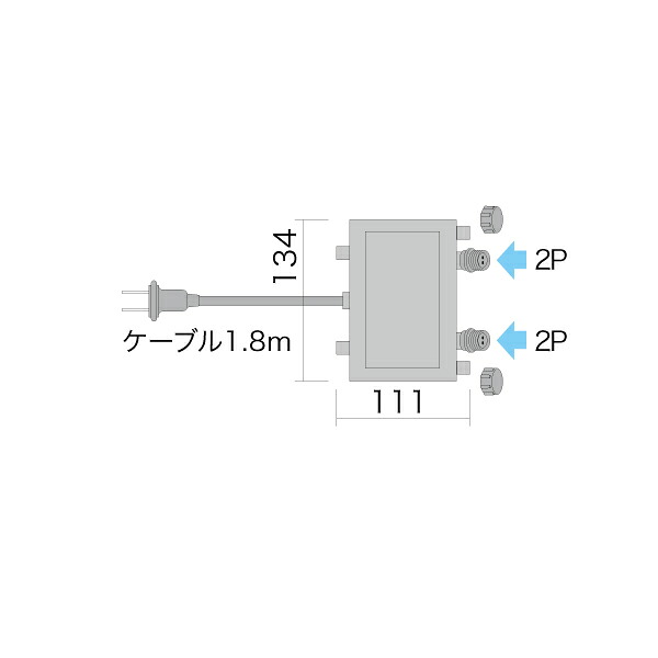 ★ポイント10倍★ 4/14~4/17 お買い物マラソン(要エントリー) ジェフコム AC-ACアダプタ PAD-120VA-A【入数:1】
