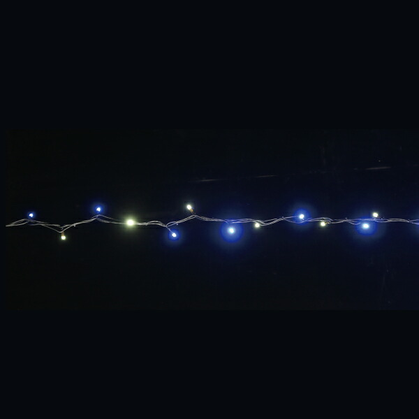 ★ポイント10倍★ 4/14~4/17 お買い物マラソン(要エントリー) ジェフコム LEDストリングSJX(ランダム点滅タイプ) SJX-NHA05-10WB【入数:1】