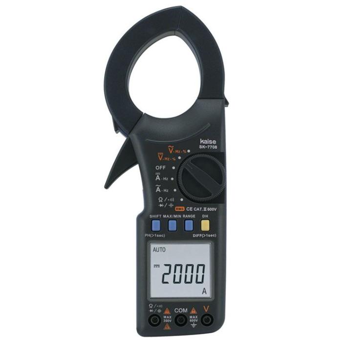 ★ポイント10倍★ 4/4~4/10 お買い物マラソン(要エントリー) カイセ デジタルクランプメーター■ SK-7708