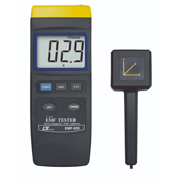 ★ポイント10倍★ 4/4~4/10 お買い物マラソン(要エントリー) A-GAS JAPAN ３磁界軸電磁波計 EMF-828