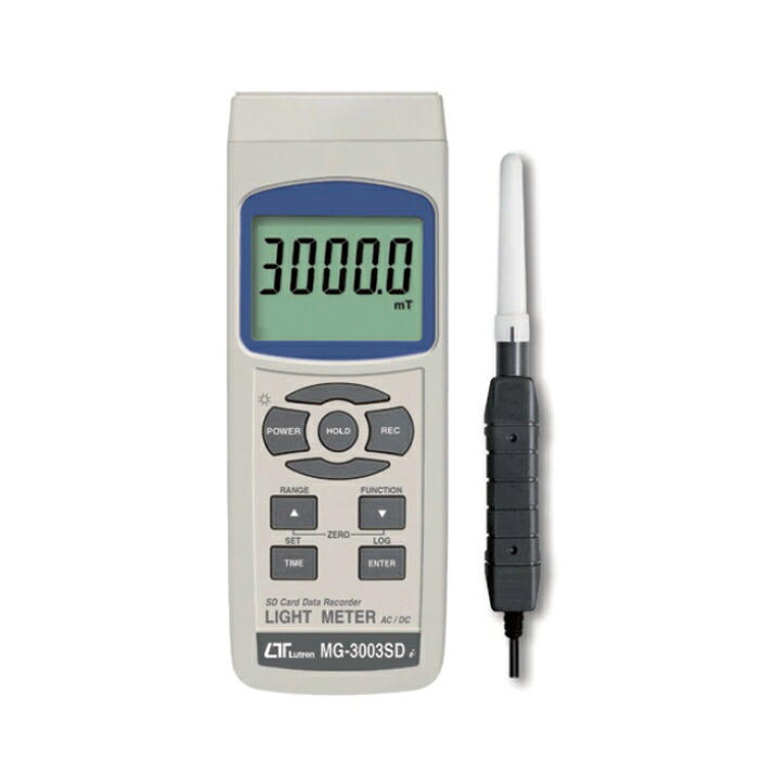 ★ポイント10倍★ 4/4~4/10 お買い物マラソン(要エントリー) A-GAS JAPAN データロガーテスラメータ MG-3003SD