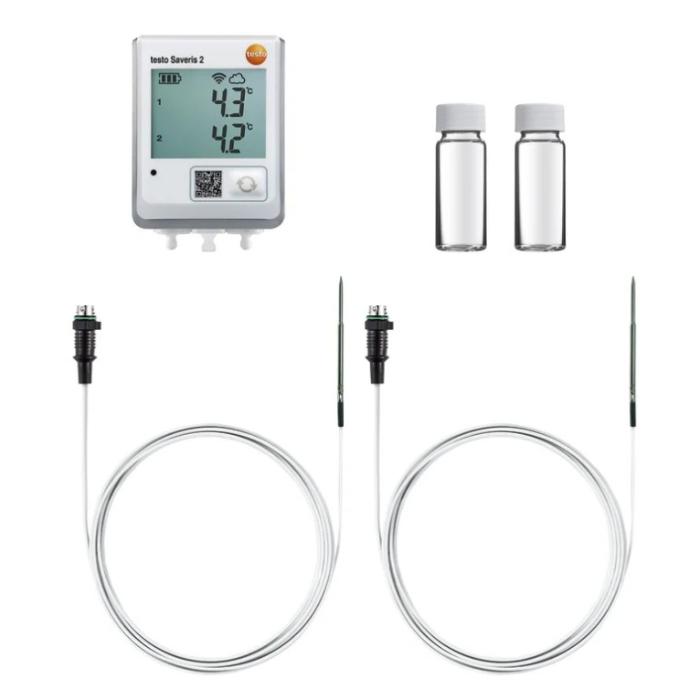 ★尖んがり10倍★ 百貨店SAIL(6/4~6/11) ※要エントリー  テストー testo Saveris2-T2 電気冷蔵庫ｾｯﾄ