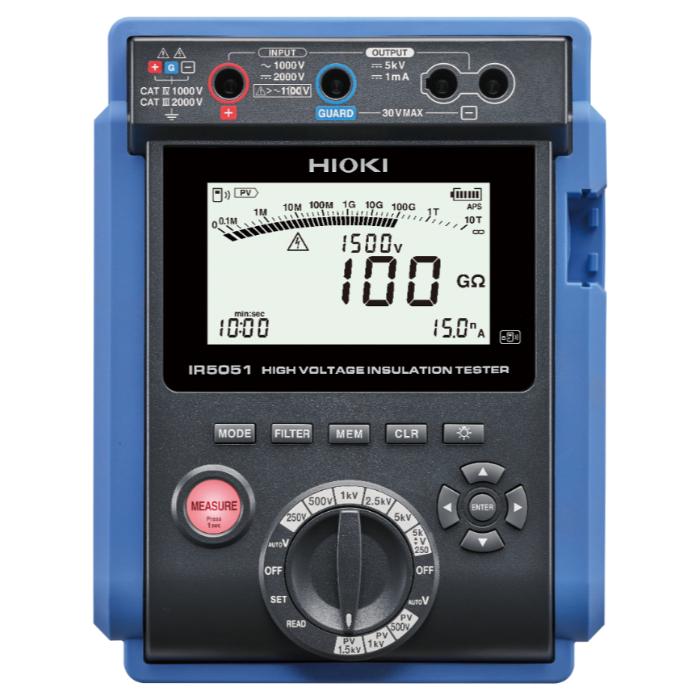 ★ポイント10倍★ 4/14~4/17 お買い物マラソン(要エントリー) 日置電機 高電圧絶縁抵抗計 IR5051