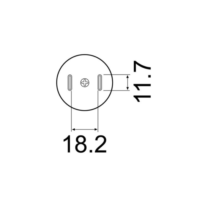 ★ポイント10倍★ 4/14~4/17 お買い物マラソン(要エントリー) 白光 ﾉｽﾞﾙ/TSOL 18MMX10MM A1186B