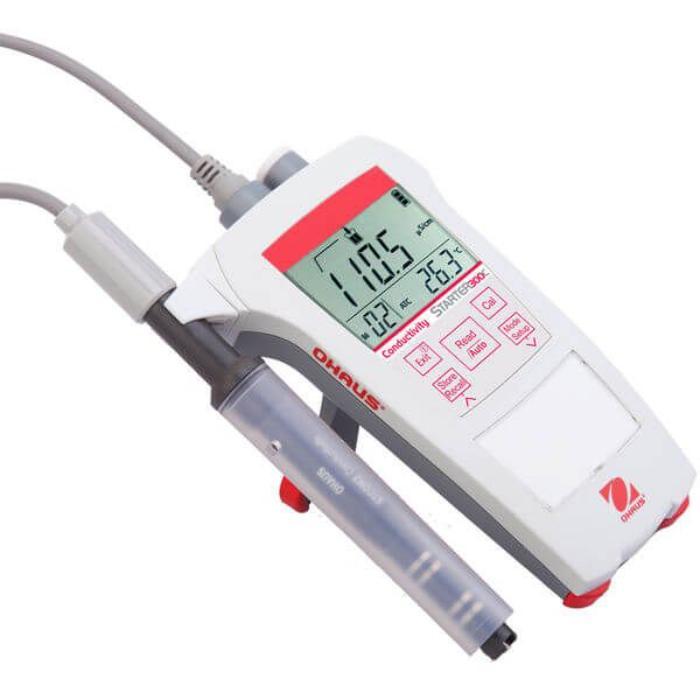 ★ポイント10倍★ 7/19~7/26 お買い物マラソン(要エントリー) オーハウス 導電率 メータ ST300C-B(30092000 ST300C-B｜HALLOC　店