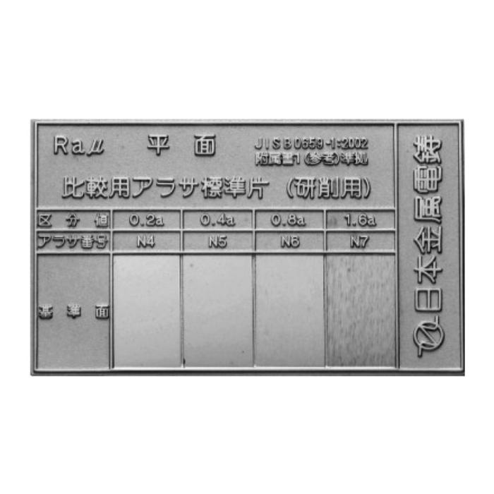 ★尖んがり10倍★ 百貨店SAIL(6/4~6/11) ※要エントリー 日本金属元素電鋳 Ｒａ水準粗さ判定基準片（摩滅用） HA-RAKI
