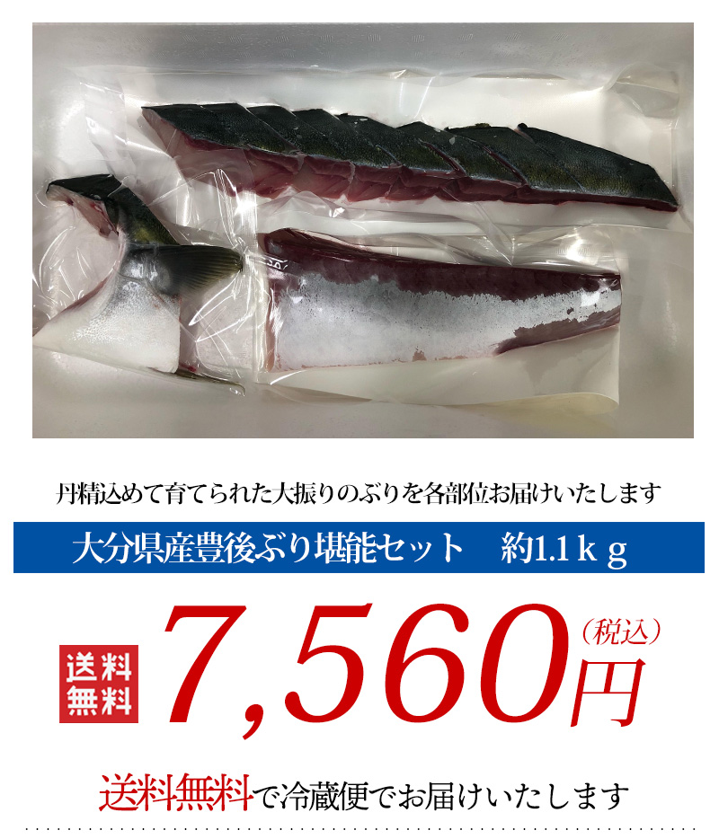 楽天市場 送料無料 大分県産豊後ぶり堪能セット 約1 1ｋｇ ぶり カマ 切り身 腹身 贈答品 新物 鰤フィレ 養殖ブリ 産地直送 新鮮 刺身 しゃぶしゃぶ 照り焼き 鰤かま 嫁ぶり 配送日指定不可 ハローデイ楽天市場店