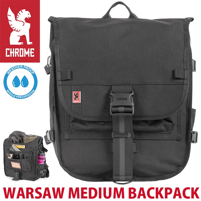 Chrome ワルシャワ ミディアム バックパック 25L 防水 Amazon.co.jp: [クローム] バックパック WARSAW MEDIUM
