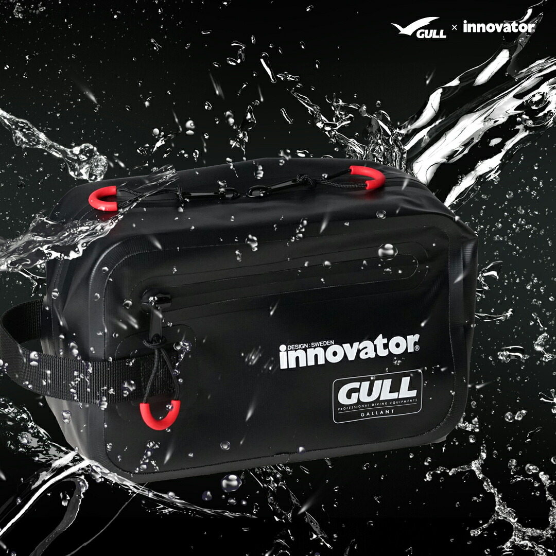 超人気新品 即納最大半額 GULL×innovator ガル イノベーター ウォータープロテクトポーチ GI-7139 3L 防水ポーチ 防水バッグ ターポリンバッグ ダイビング シュノーケル アウトドア 釣り マリンスポーツ 非常用ポーチ 防災ポーチ elma-ultrasonic.be elma-ultrasonic.be