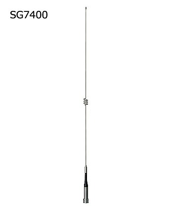 第一電磁波産業(DIAMOND) 144/430MHz帯2バンドモービルアンテナ(レピーター相応う型) 《300MHｚ帯受付相応う》 D☆STAR相応う SG7400(SG-7400)