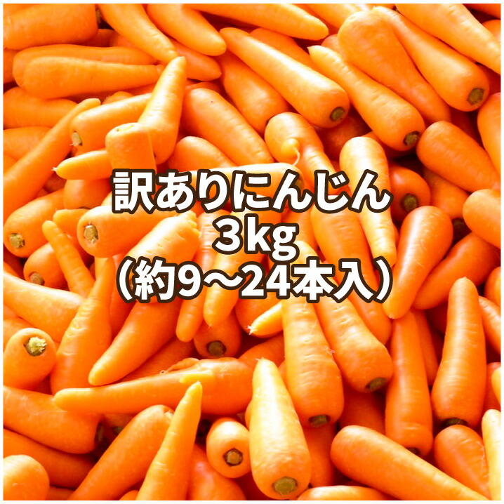 楽天市場 北海道産 訳ありにんじん 5kg 大きさおまかせ 15 40本入 送料無料 ニンジン 人参 Carrot 大きなものから小さい ものまで はまべじ