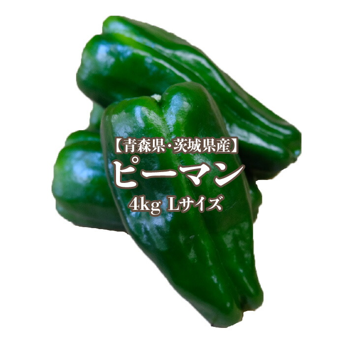 楽天市場】茨城産ピーマン1箱4kg : 水郷佐原 4代目 島矢